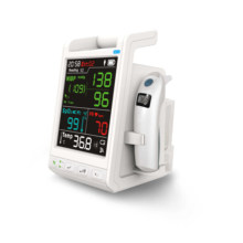 Monitor de signos vitales Monitor de paciente con pantalla táctil de transporte (SC-Cc3)